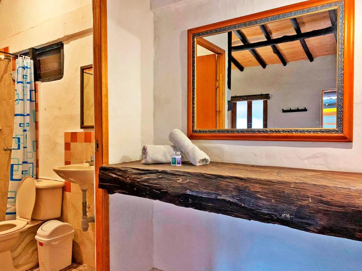 Cabanas Y Hostal Bonanza Mesa De Los Santos 洛斯桑托斯 外观 照片