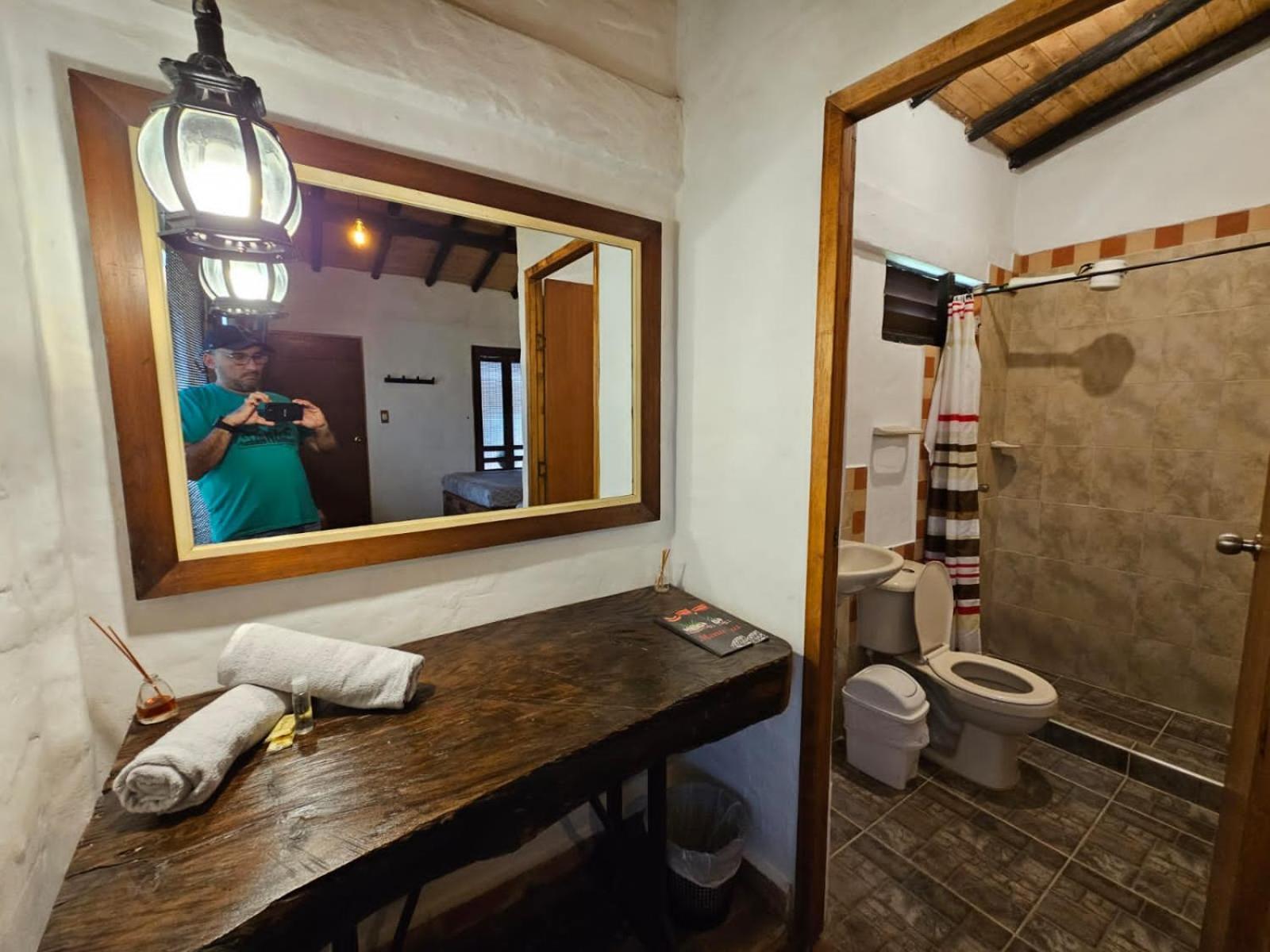 Cabanas Y Hostal Bonanza Mesa De Los Santos 洛斯桑托斯 外观 照片