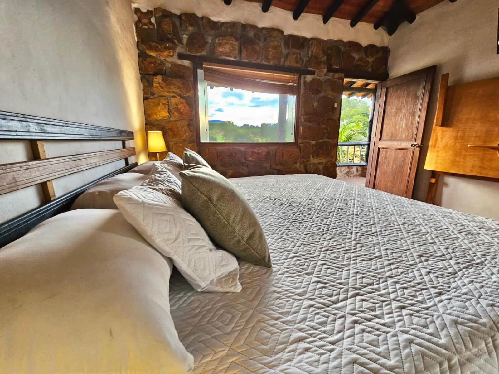Cabanas Y Hostal Bonanza Mesa De Los Santos 洛斯桑托斯 外观 照片