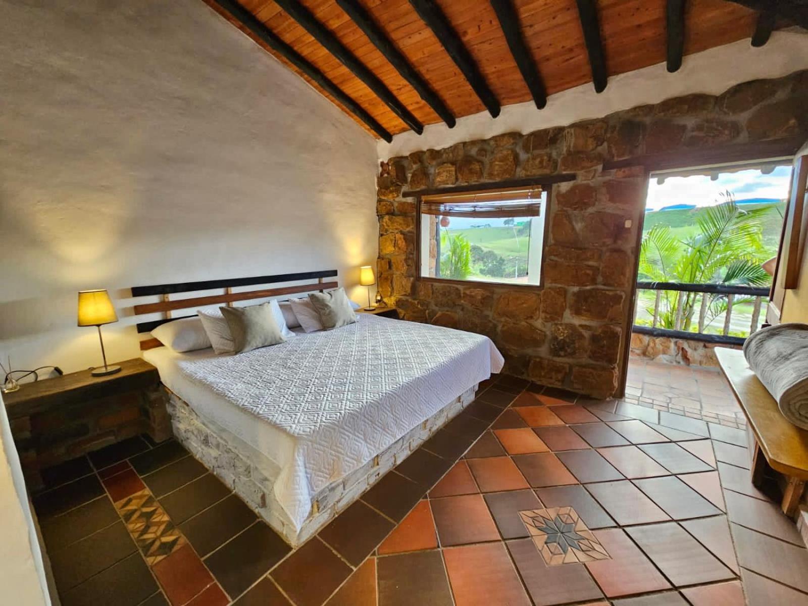 Cabanas Y Hostal Bonanza Mesa De Los Santos 洛斯桑托斯 外观 照片